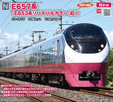 (Pre-Order) KATO 10-1875 - Series E657 (Red / 10 cars set)