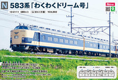 (Pre-Order) KATO 10-2111 - Series 583 "WAKU WAKU DREAM" (6 cars set)