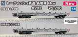 (Pre-Order) KATO 8203 - Rhätische Bahn (RhB) Flat Car Type R-w (2 cars set)