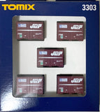 TOMIX 3303 - JR Container Type 19D (pack of 5)