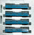 KATO 10-1743A - Series 103 (Sky Blue / 4 cars set)
