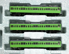 KATO 10-1744C - Series 103 (Light Green / 3 cars add-on set)