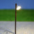 KUROKI LED20 - Old Fashioned Lamp Post with LED (warm color LED)