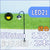 KUROKI LED21 - Lamp Post with LED (orange color LED)