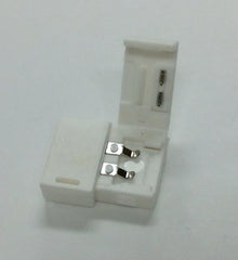 M-LITE TCON8M2P - 8mm Width 2 Pin LED Strip Connector (pack of 10)