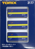 TOMIX 3177 - Private Owned Container Type U31A (Seino / 3 pieces)