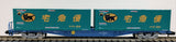 TOMIX 8737 - Container Wagon Type KOKI10 (with Yamato Transport Container)