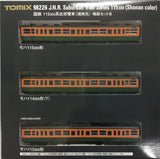 TOMIX 98226 - Suburban Train Series 115-300 (Shonan color / 3 car add-on set B)