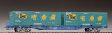 (HO Gauge) TOMIX HO-738 - Container Wagon Type KOKI104 (Yamato Transport Container)